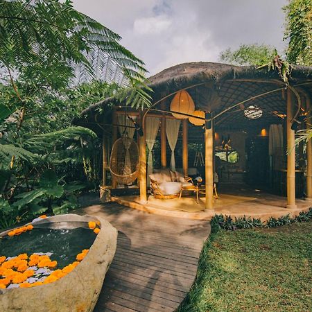 Hideout Eco Bamboo House Bali Villa Selat Kültér fotó