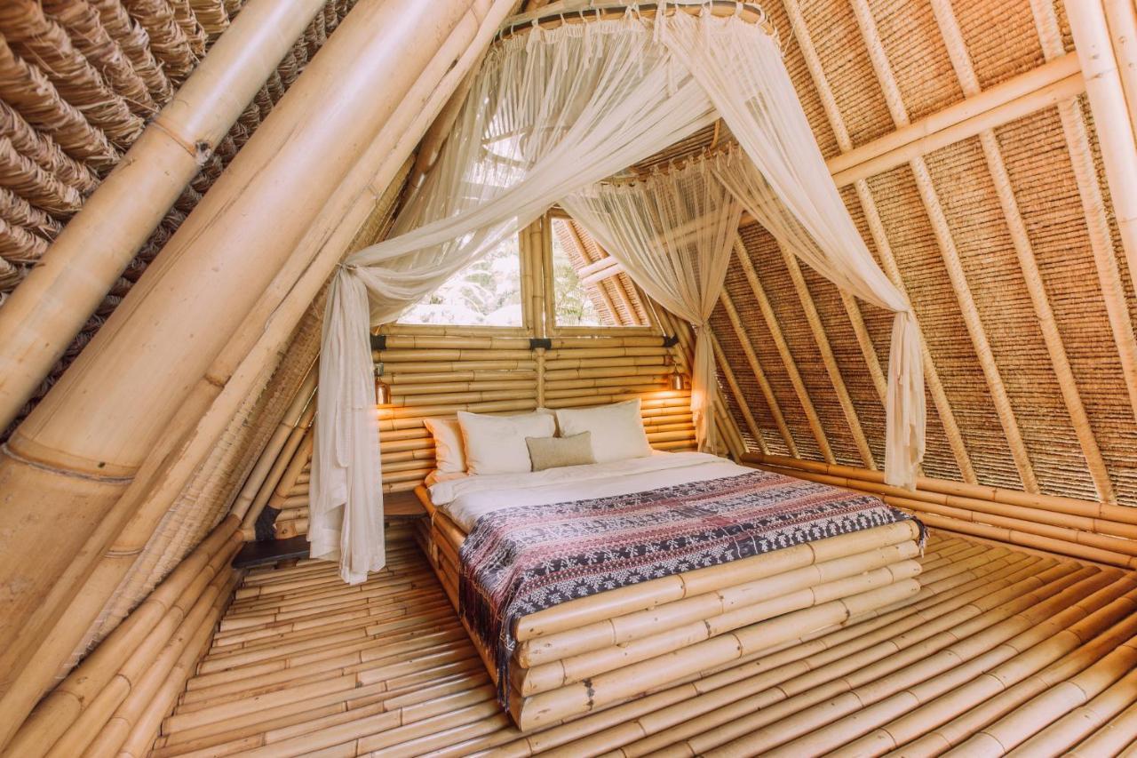 Hideout Eco Bamboo House Bali Villa Selat Kültér fotó