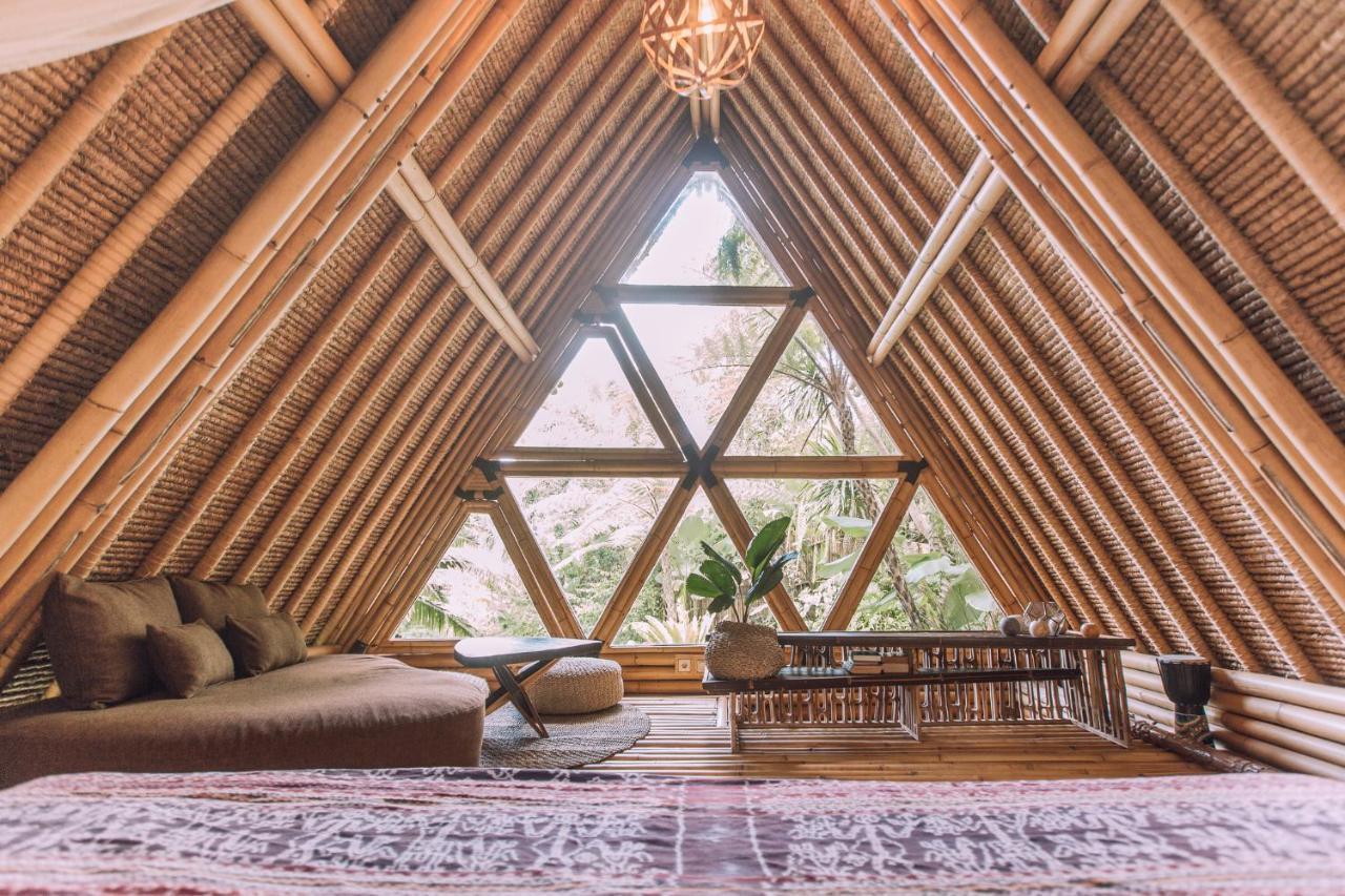 Hideout Eco Bamboo House Bali Villa Selat Kültér fotó