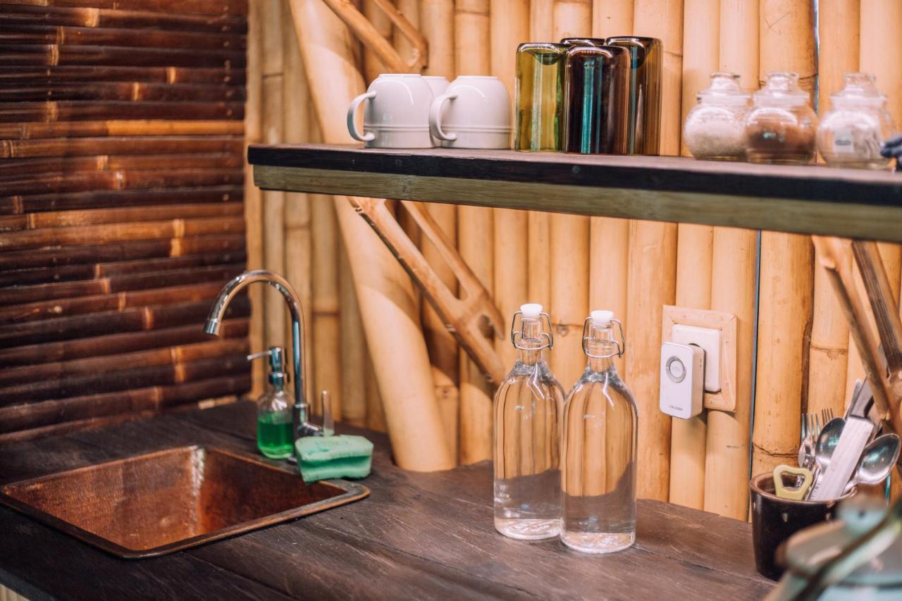 Hideout Eco Bamboo House Bali Villa Selat Kültér fotó