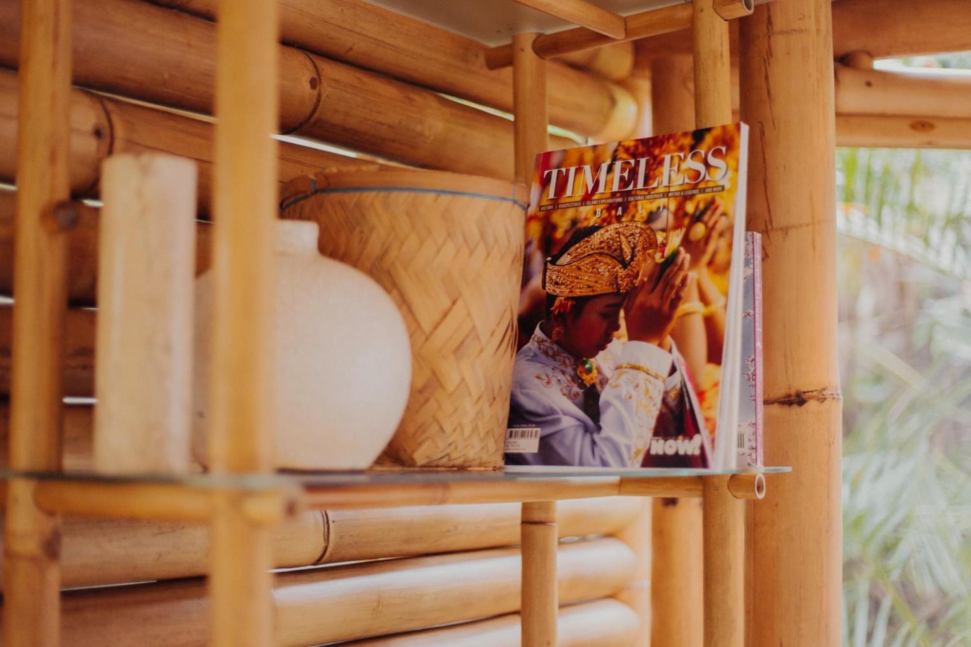 Hideout Eco Bamboo House Bali Villa Selat Kültér fotó