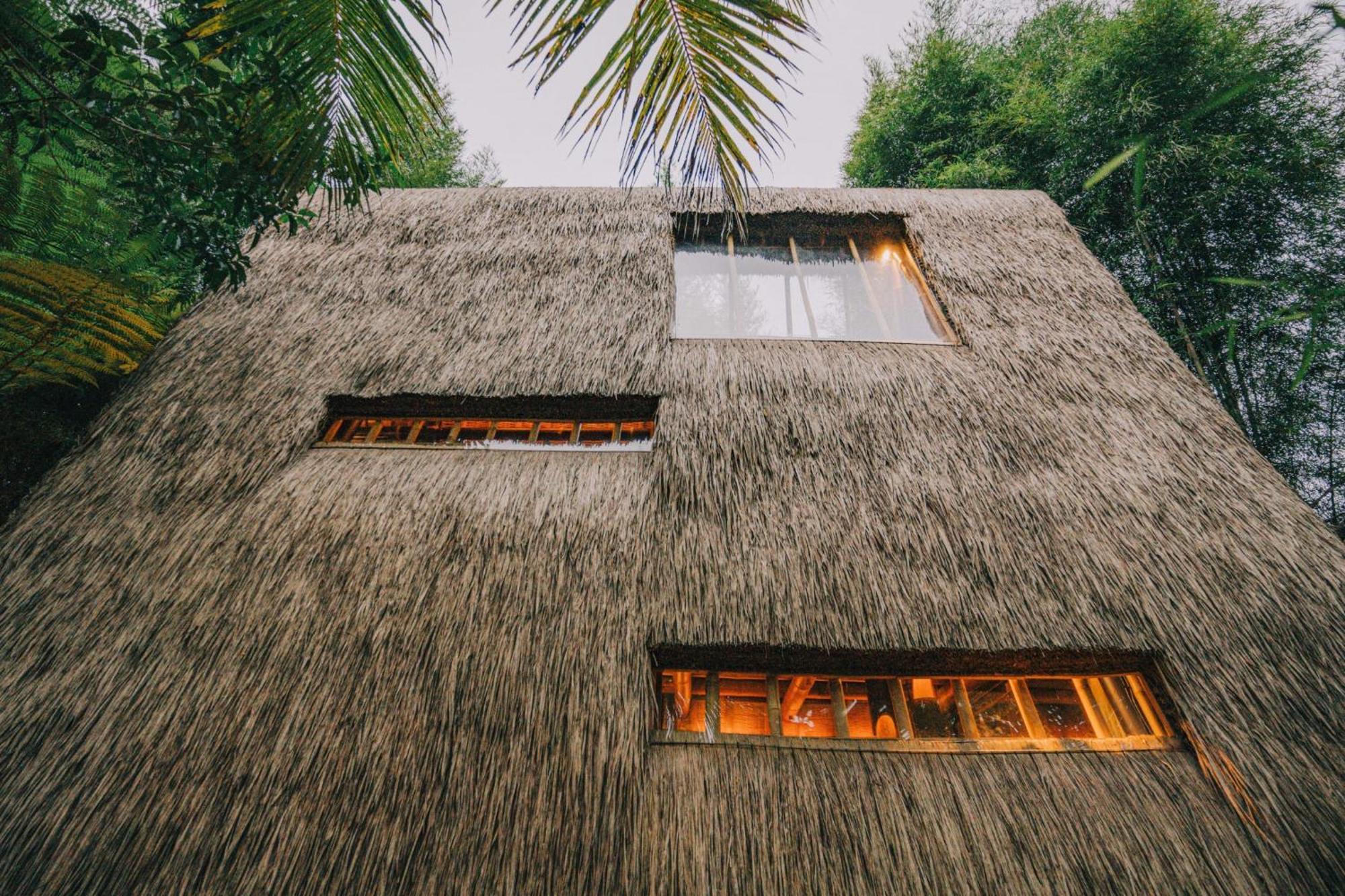 Hideout Eco Bamboo House Bali Villa Selat Kültér fotó