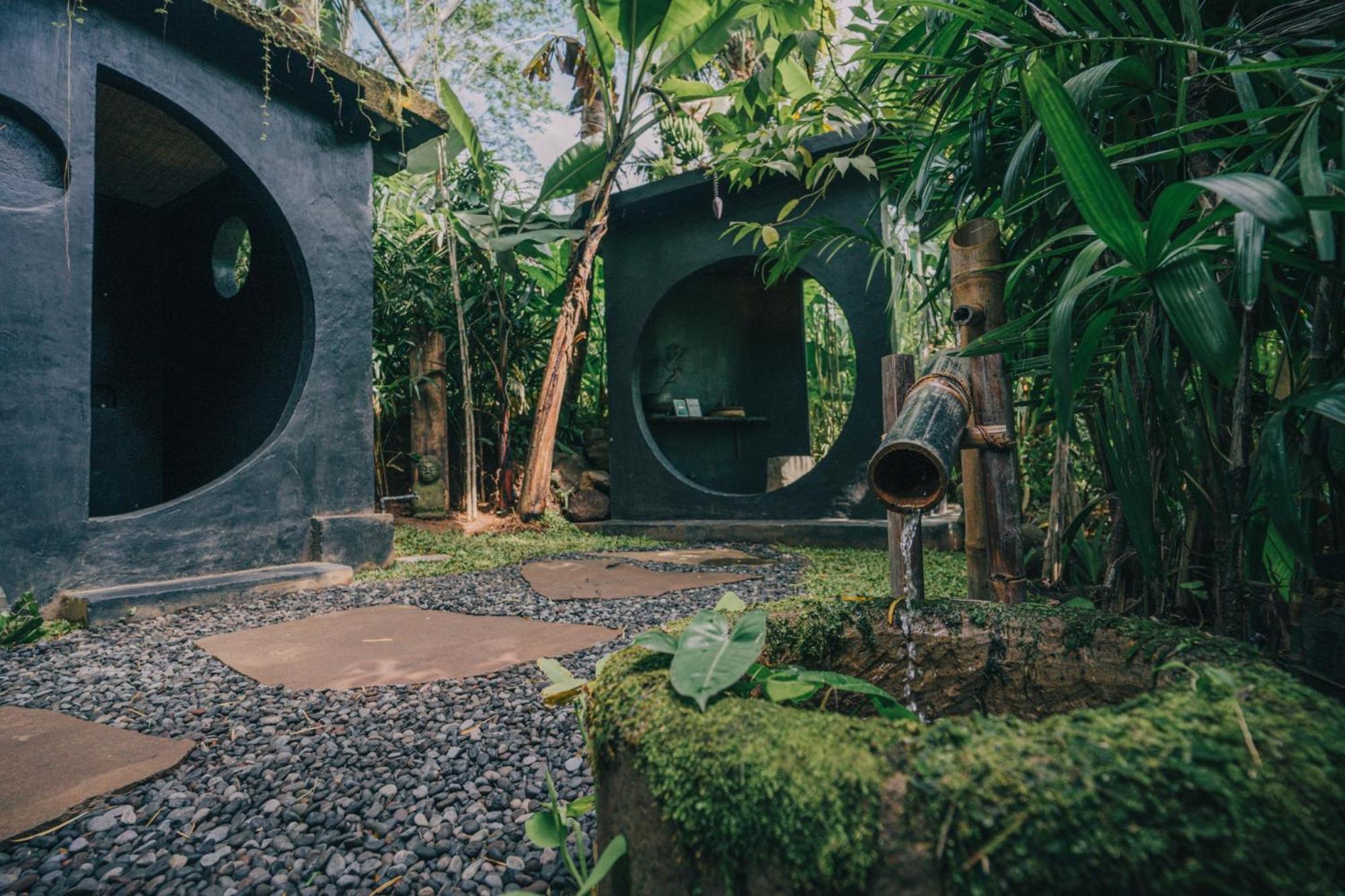 Hideout Eco Bamboo House Bali Villa Selat Szoba fotó