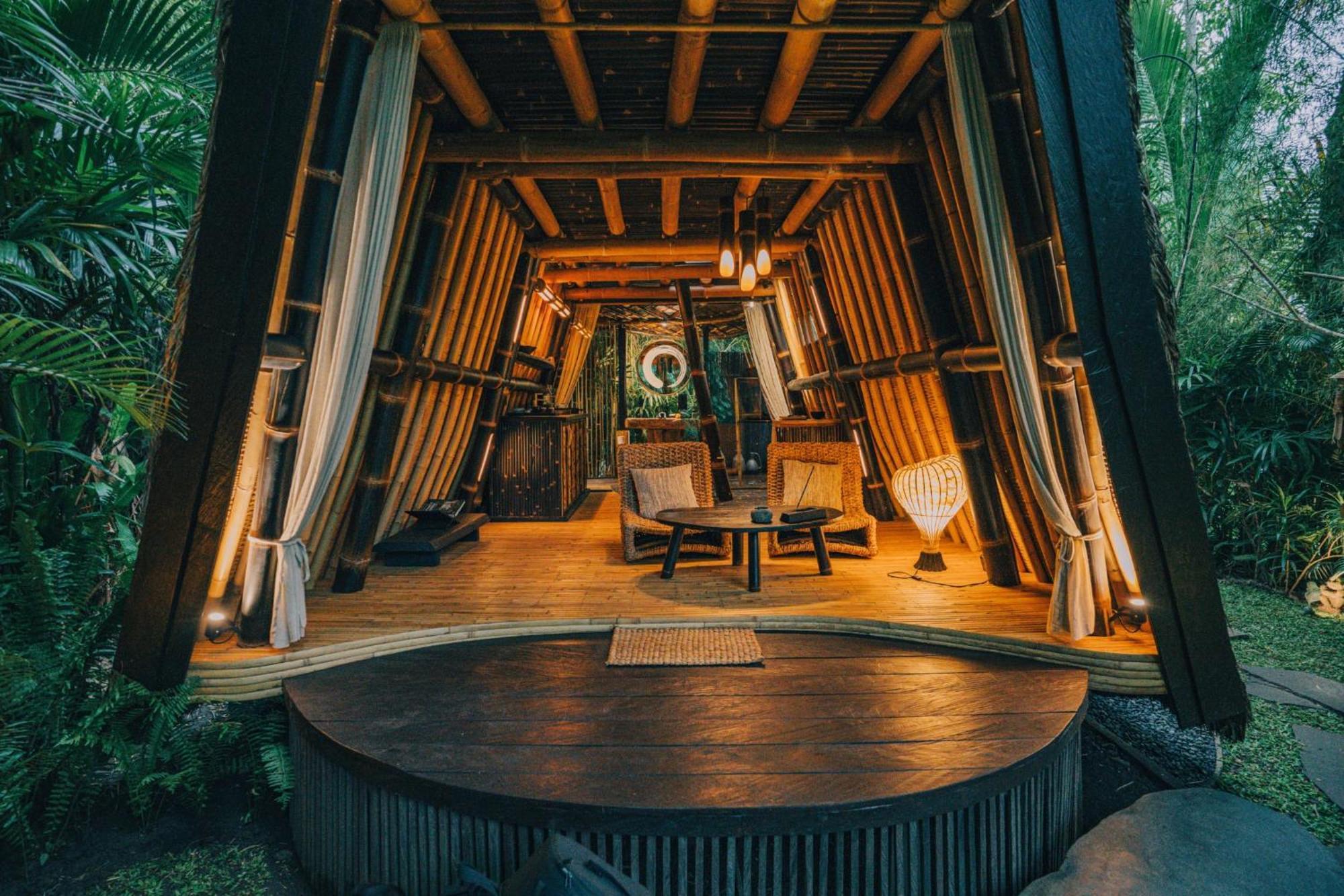 Hideout Eco Bamboo House Bali Villa Selat Kültér fotó