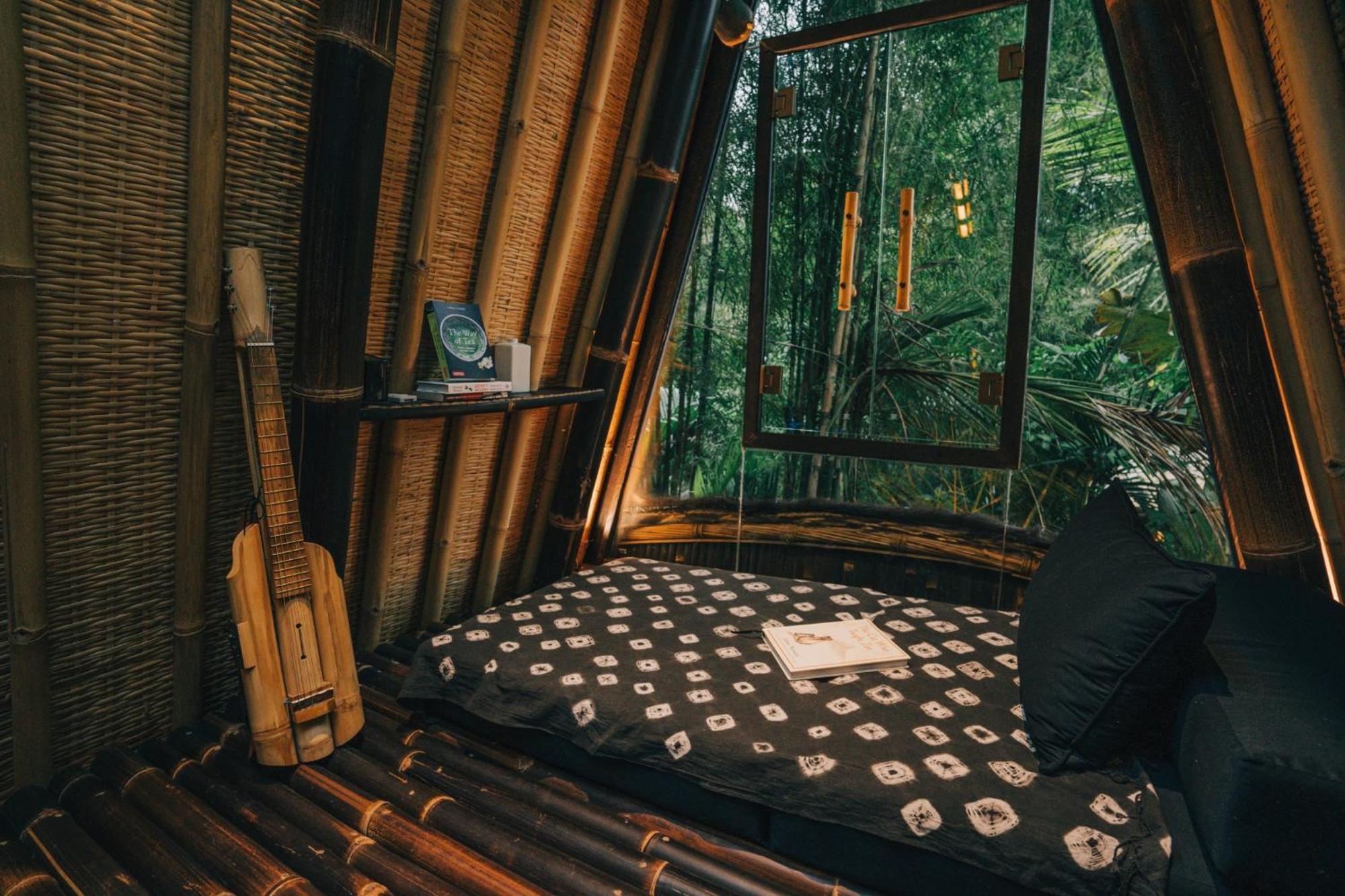 Hideout Eco Bamboo House Bali Villa Selat Kültér fotó