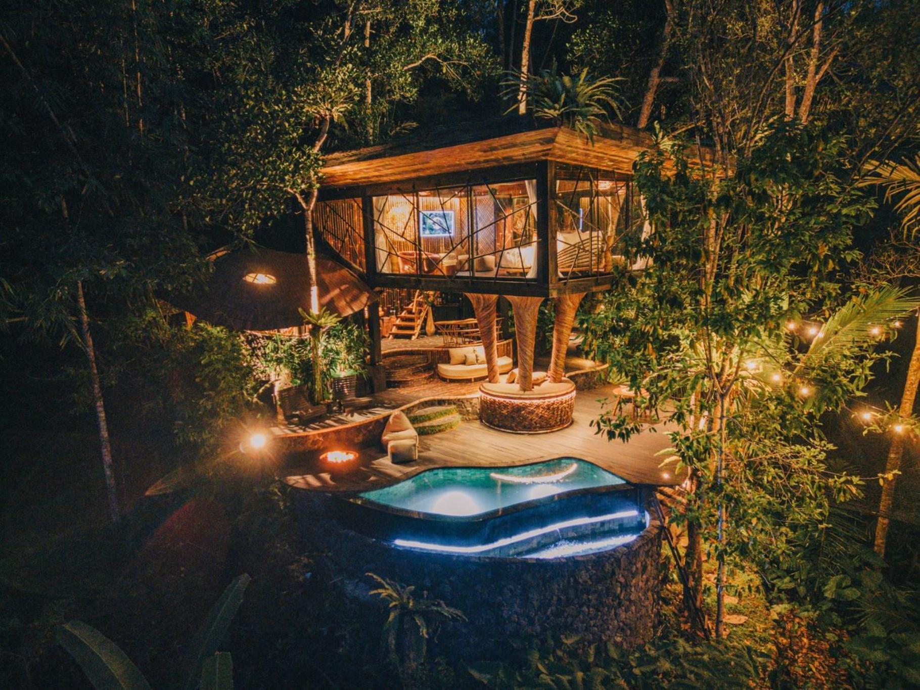 Hideout Eco Bamboo House Bali Villa Selat Kültér fotó