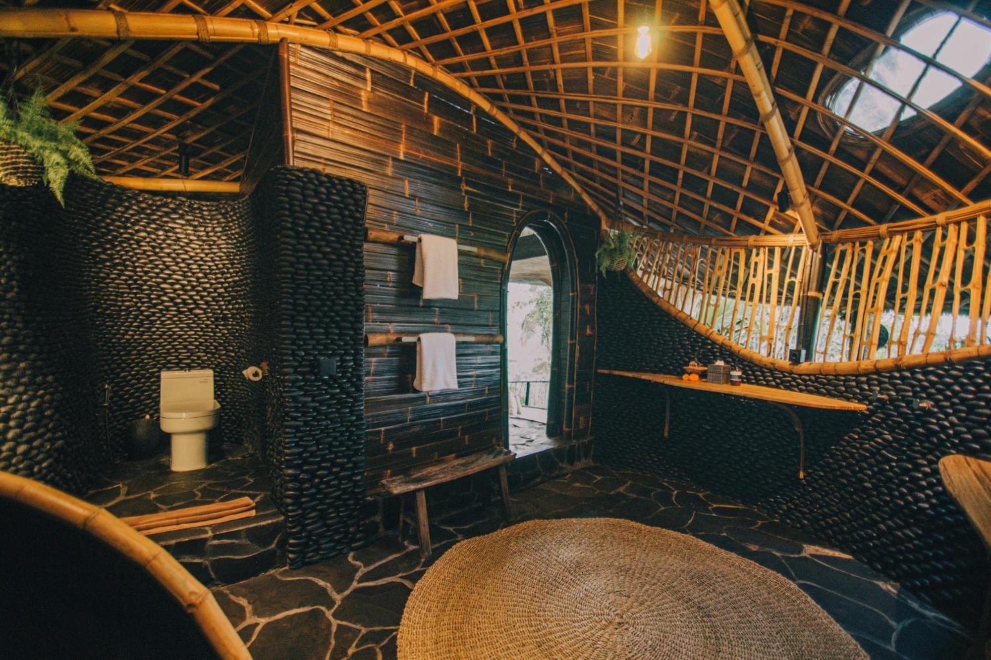 Hideout Eco Bamboo House Bali Villa Selat Kültér fotó