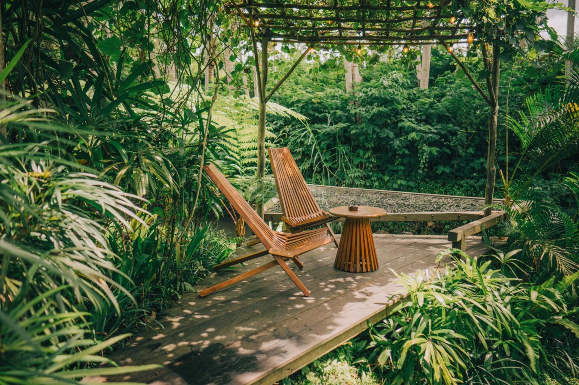 Hideout Eco Bamboo House Bali Villa Selat Szoba fotó