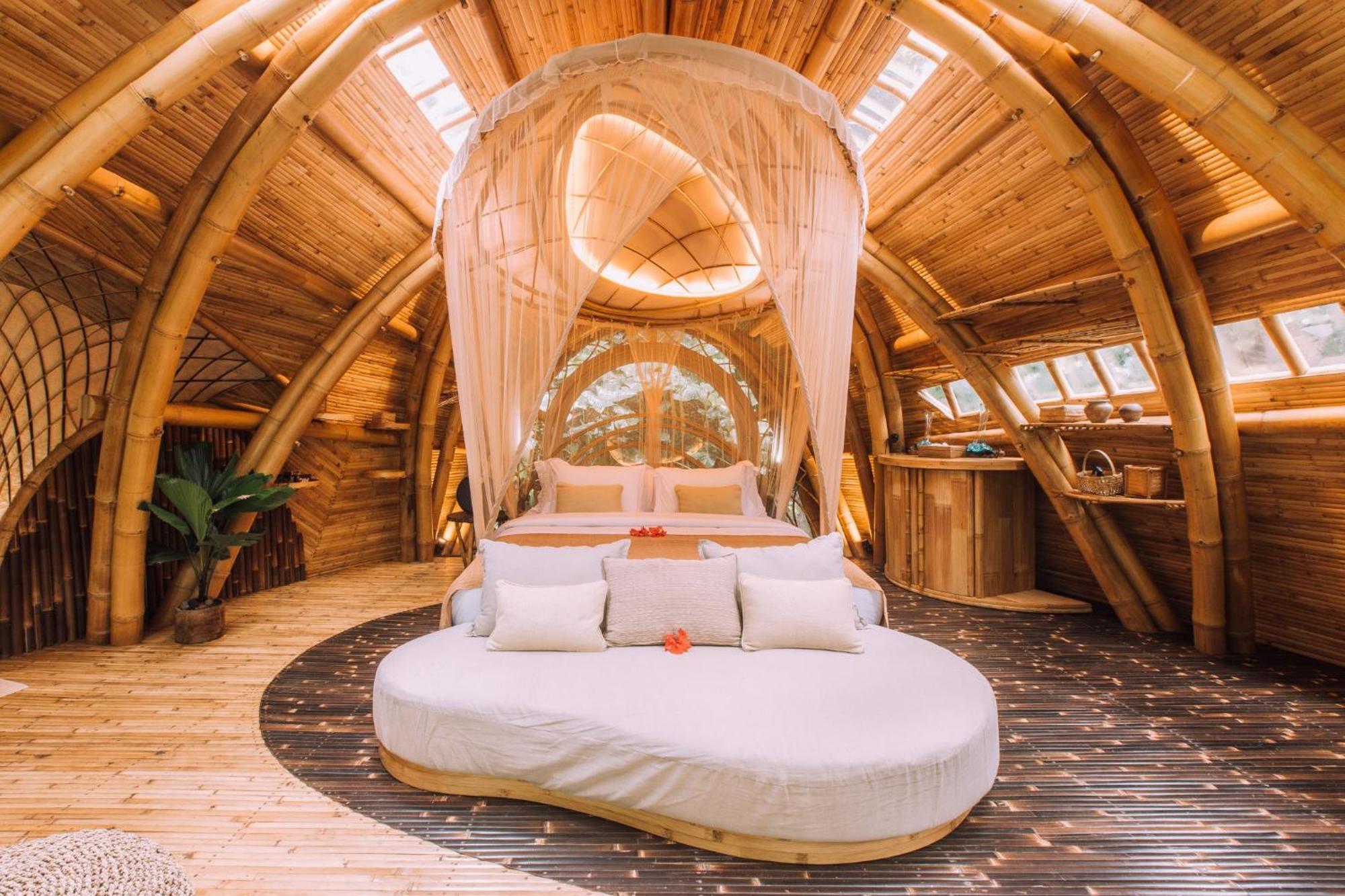 Hideout Eco Bamboo House Bali Villa Selat Kültér fotó