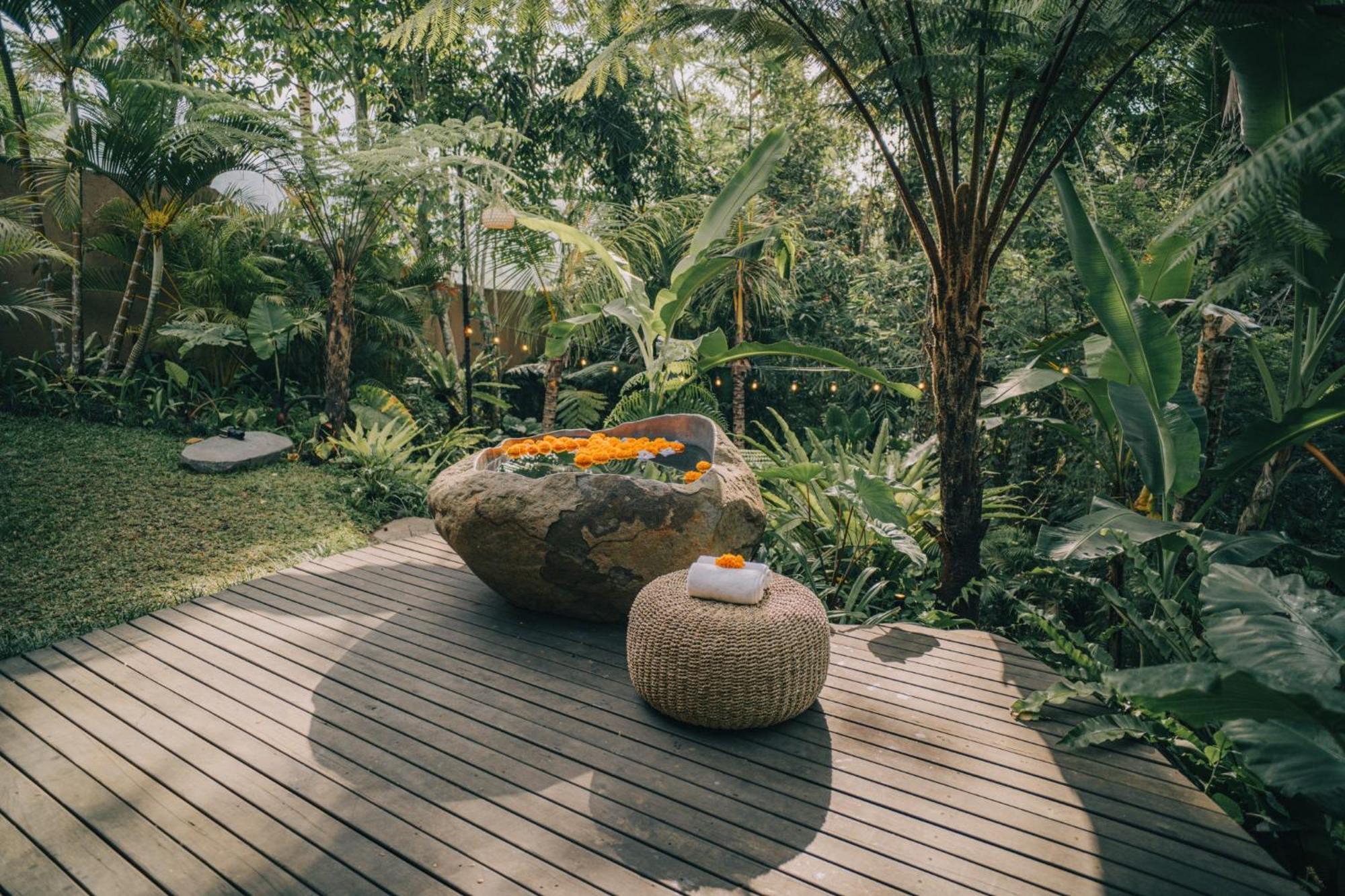Hideout Eco Bamboo House Bali Villa Selat Szoba fotó